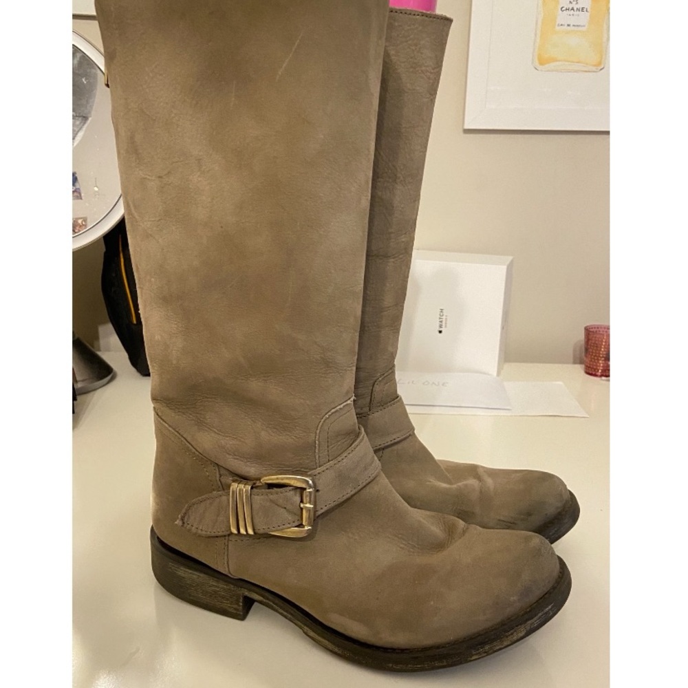 Steve Madden Zip Up Below the Knee Boot